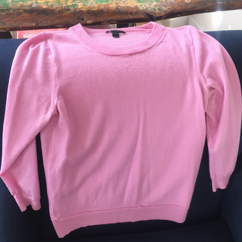 J Crew size medium pink sweater